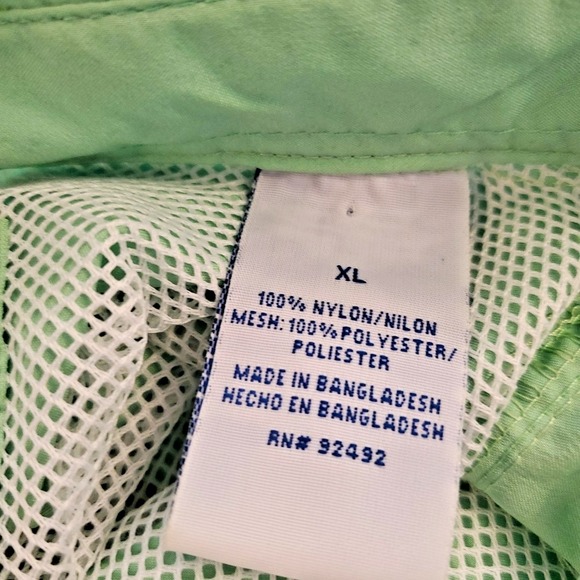 South Carolina Murrells Inlet Fishing Shirt Mens XL Vented Mesh Lime Green - Picture 5 of 9